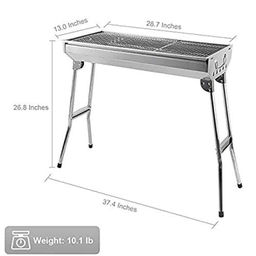 Folding Portable BBQ Grill Tool Kit for Outdoor