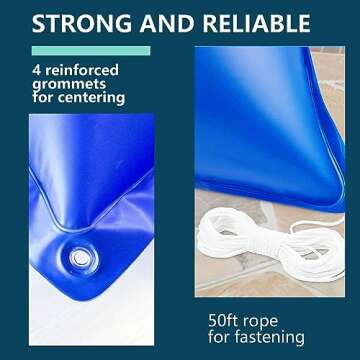 4' X 4' Pool Pillows for Above Ground Pools, Pool Winterizing Kit 0.4mm Thick and Cold-Resistant Ice...
