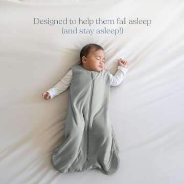 HALO Sleepsack Supersoft Wearable Blanket, Viscose Made from Bamboo, Sleeping Bag for Babies, 1.5 TO...