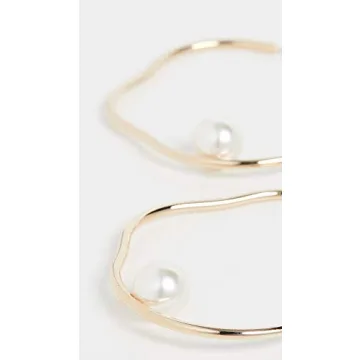 SHASHI Salvador Earrings - Elegant Gold Hoops