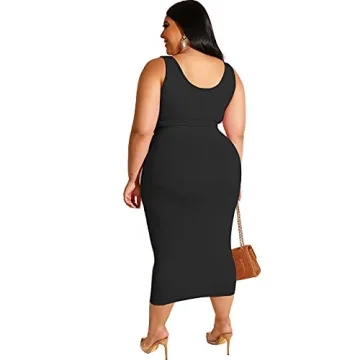 Stylish Plus Size 2 Piece Summer Outfit Sets for Women