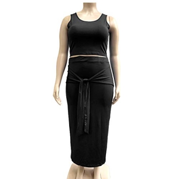 Stylish Plus Size 2 Piece Summer Outfit Sets for Women