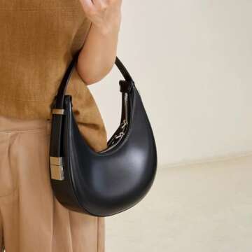 Sunwel Adjustable Mini Clutch Shoulder Bag with Ribbon