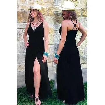 Trendsetting Women's Maxi Sundress for Weddings and Beaches