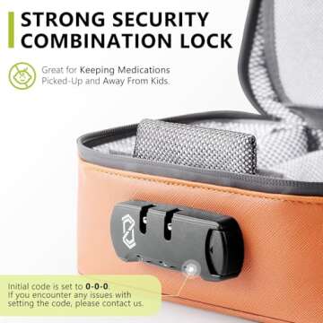 OZCHIN Smell Proof Bag for Secure, Odorless Storage