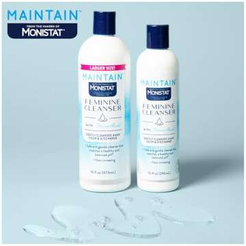 Monistat Boric Acid Feminine Cleanser, Fragrance Free Wash
