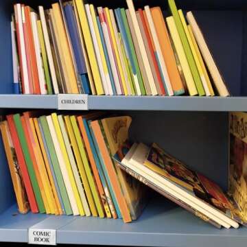 Containlol Clear Moveable Shelf Label Holders - 15 Pack