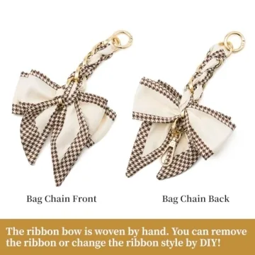 ZOOEASS Bag Extender Chain with Bow for Women Accessories