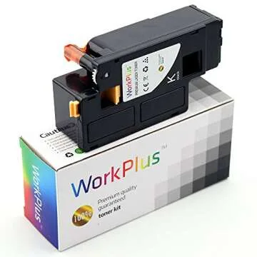 WorkPlus Remanufactured Compatible Toner Cartridge replacement for Xerox Phaser 6020, 6022, WorkCentre 6025, 6027 Printers (4 pcs, Black 106R02759, Magenta 106R02757, Cyan 106R02756, Yellow 106R02758)