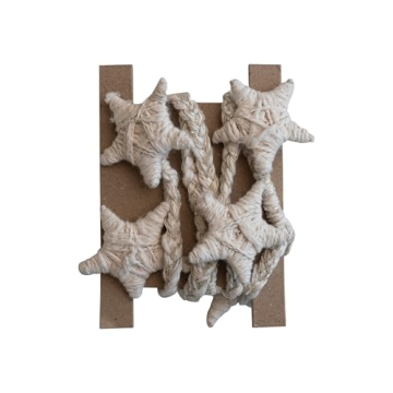 Creative Co-Op Star Garland - Eco-Friendly Holiday Decor