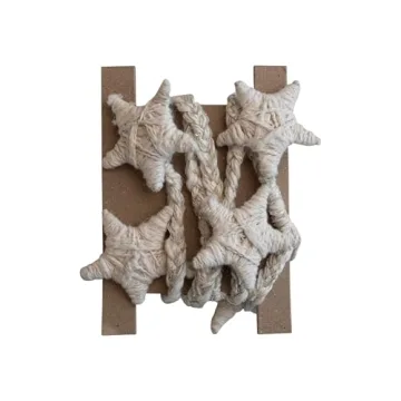 Creative Co-Op Star Garland - Eco-Friendly Holiday Decor