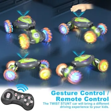 Threeking Gesture Sensing Stunt Car - Fun for Kids 6+
