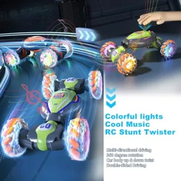 Threeking Gesture Sensing Stunt Car - Fun for Kids 6+