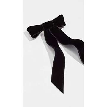 Jennifer Behr Velvet Bow Barrette for Elegant Looks