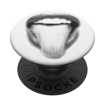 Halftone Pop Art Y2K PopSockets Standard PopGrip for Secure & Stylish Mobile Use