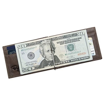 Bryker Hyde RFID Blocking Slim Wallet with Money Clip