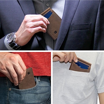 Bryker Hyde RFID Blocking Slim Wallet with Money Clip