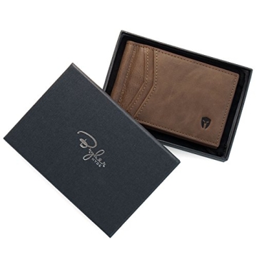 Bryker Hyde RFID Blocking Slim Wallet with Money Clip