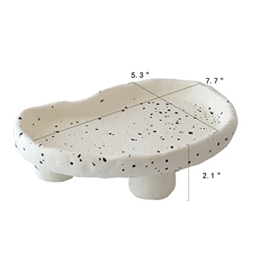 PEAUARL Jewelry Organizer Pea Resin Tray for Home Decor