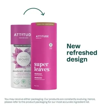 ATTITUDE Eco-Friendly Plastic-Free Deodorant for All