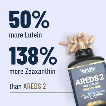 Premium AREDS 2 Eye Vitamins with Lutein & Zeaxanthin