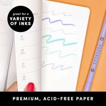 Stylish PAPERAGE 2025 Weekly & Monthly Planner