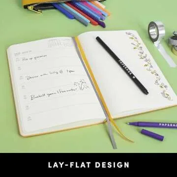 Stylish PAPERAGE 2025 Weekly & Monthly Planner