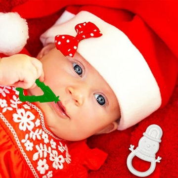 Anditoy Christmas Teething Toys - Perfect for Stocking Stuffers