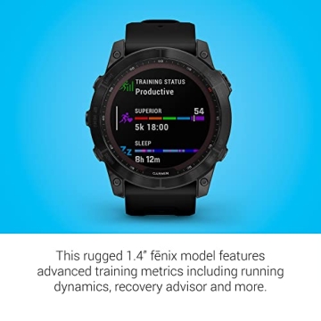 Garmin fenix 7X Solar Adventure Smartwatch with GPS