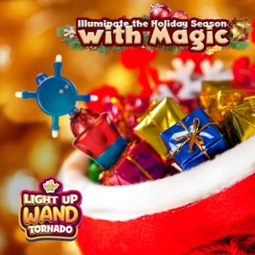 Light Up Spinning Wand - Sensory Fun for Kids