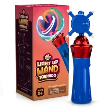 Light Up Spinning Wand - Sensory Fun for Kids