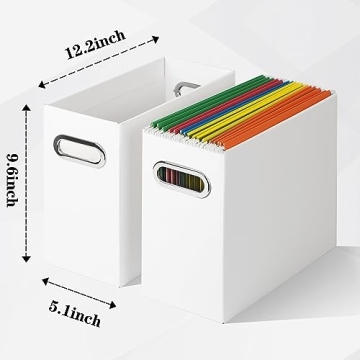 Tunnkit Collapsible File Organizer for Letter Size Storage