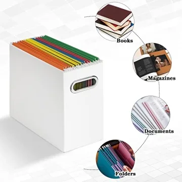 Tunnkit Collapsible File Organizer for Letter Size Storage