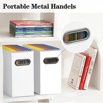 Tunnkit Collapsible File Organizer for Letter Size Storage