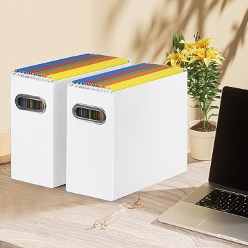 Tunnkit Collapsible File Organizer for Letter Size Storage