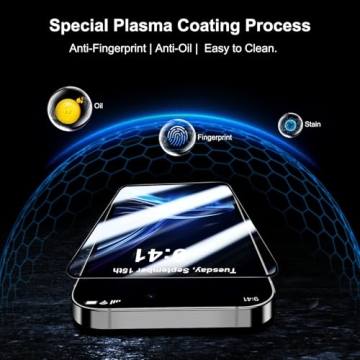 iPhone 16 Pro Max Screen Protector with Lens Kit