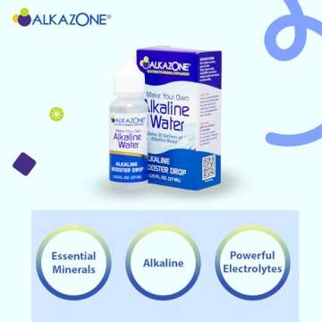 ALKAZONE Alkaline Booster Drop for Pure Hydration