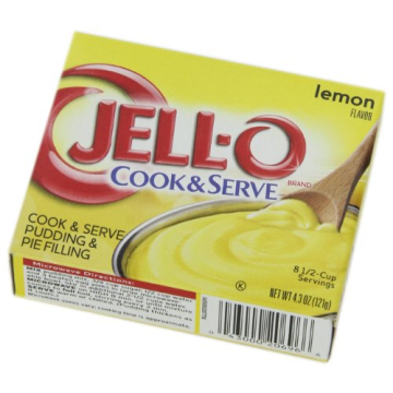 Jell-O Lemon Cook & Serve Pudding Mix - 6 Box Pack