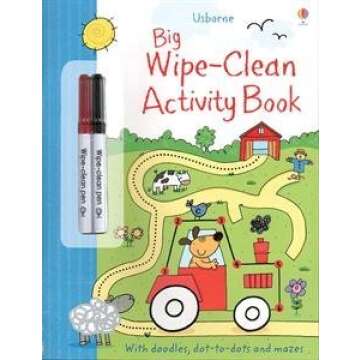 Wipe-Clean Big Activity Book: Fun Adventures for Kids!