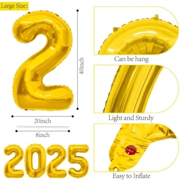 Stunning 2025 Balloons for New Year's & Party Decor