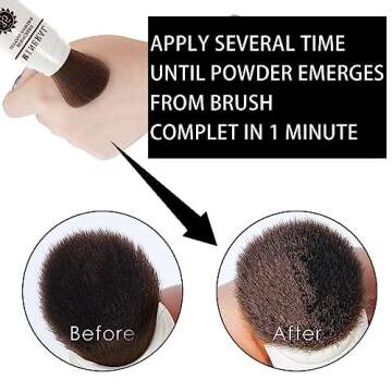 Sunscreen Setting Powder SPF 35, Mineral Brush Powder, Oil Control Natural Matte Finish Loose Powder Translucent Lasting Lightweight Breathable for All Skin (#01 Translucent)