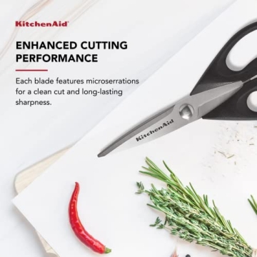KitchenAid Kitchen Shears - Comfort Grip, Stainless Steel