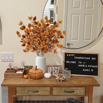Sggvecsy Fall Eucalyptus Stems for Stunning Decor