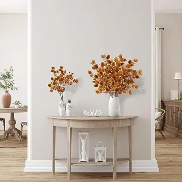 Sggvecsy Fall Eucalyptus Stems for Stunning Decor