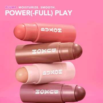BUXOM Power-Full Plumping Lip Balm, Inner Glow - Custom Stunning Shade