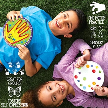 Craft 4 Personalized Stepping Stones with This Kit