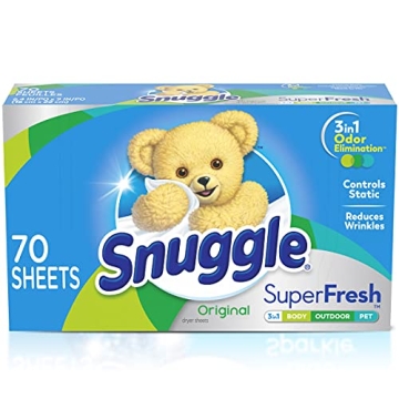 Snuggle Plus SuperFresh Dryer Sheets - Freshness & Softness in Every Wash