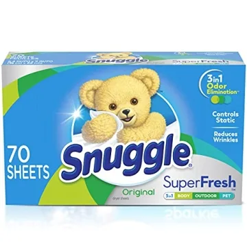 Snuggle Plus SuperFresh Dryer Sheets - Freshness & Softness in Every Wash