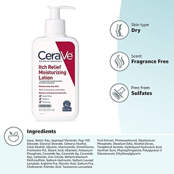 CeraVe Anti Itch Lotion - 8oz Moisturizer for Skin Relief