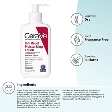 CeraVe Anti Itch Lotion - 8oz Moisturizer for Skin Relief